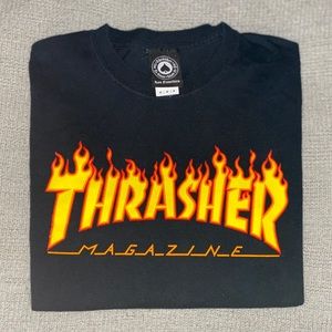 Thrasher- Flame Logo Long Sleeve